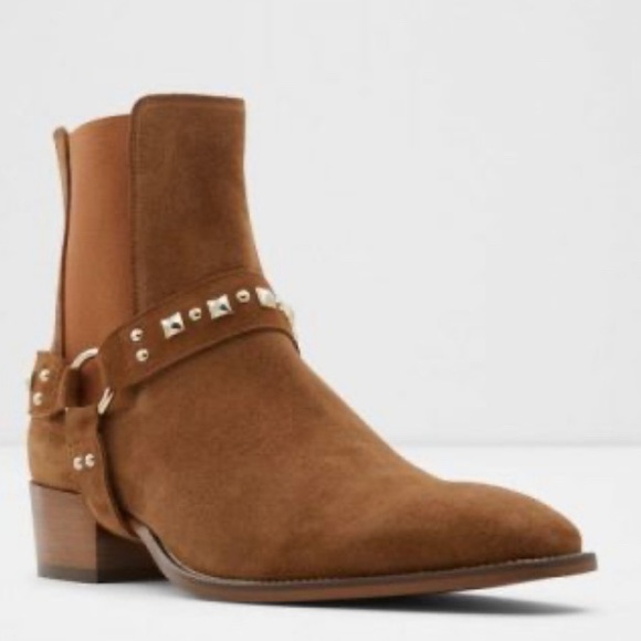 Aldo Other - Studded Suede Boots 🥾